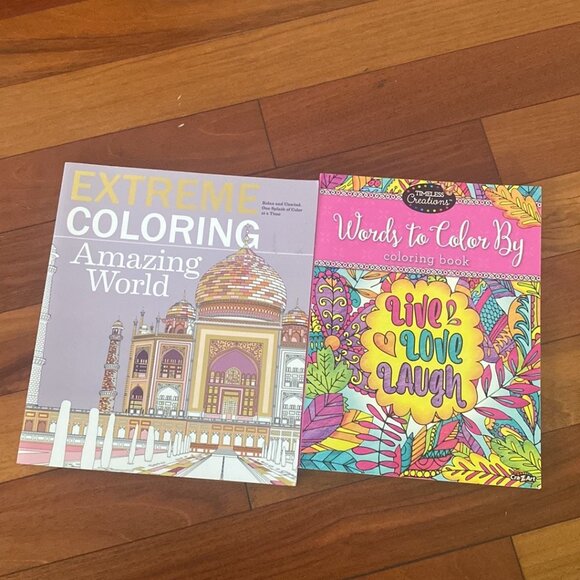 Adult Coloring Books - Picture 1 of 12